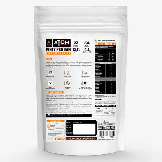 ATOM Whey Protein | USA Labdoor Certified For Accuracy & Purity